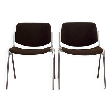 DSC 106 chairs by Giancarlo Piretti for Castelli, Italy 1970s