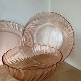 Set of 3 vintage Arcoroc dishes
