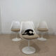 Set of 4 Tulip chairs by Knoll – Eero Saarinen – 1960s/70s