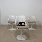 Set of 4 Tulip chairs by Knoll – Eero Saarinen – 1960s/70s