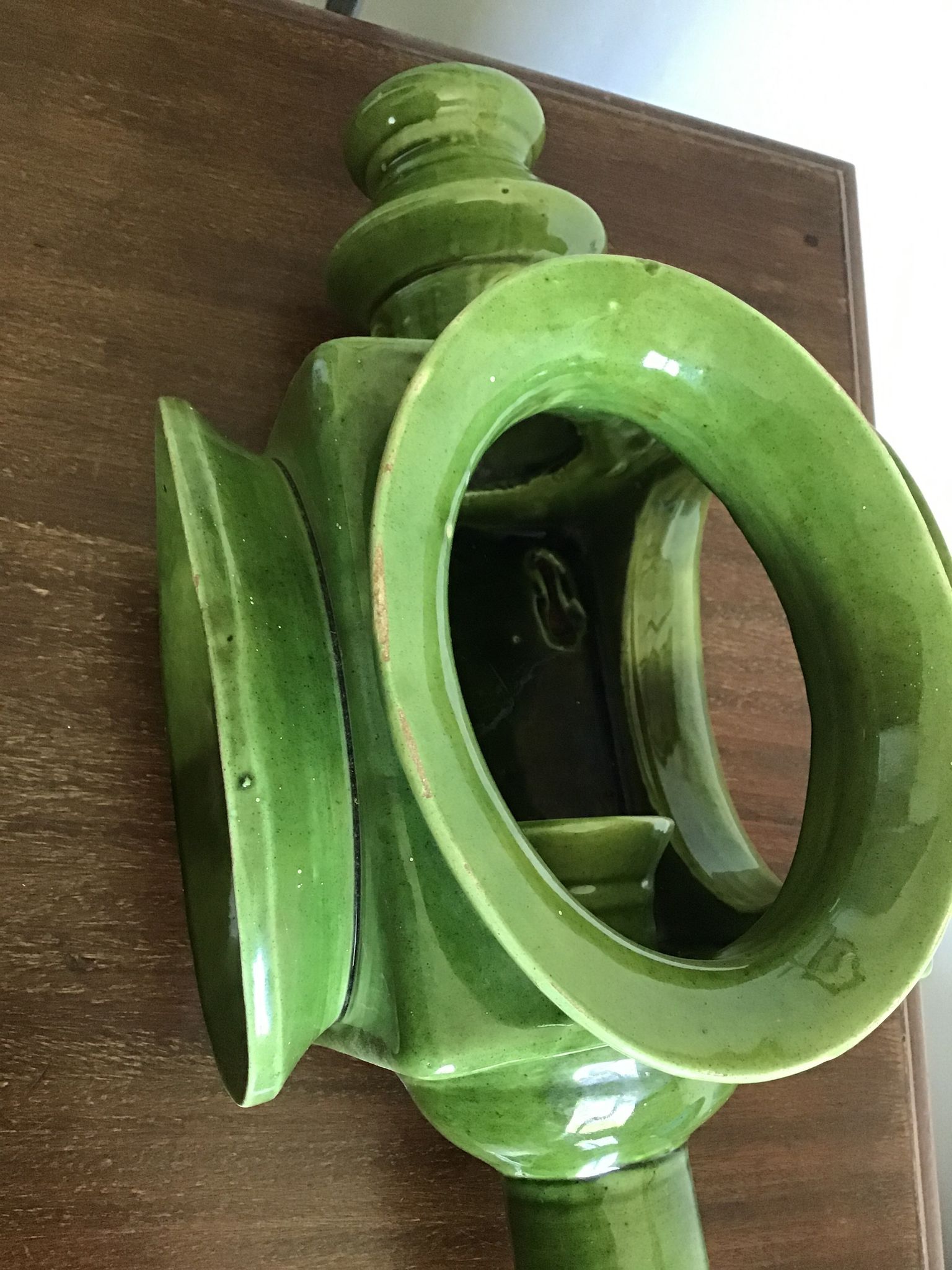 Ceramic wall lamp