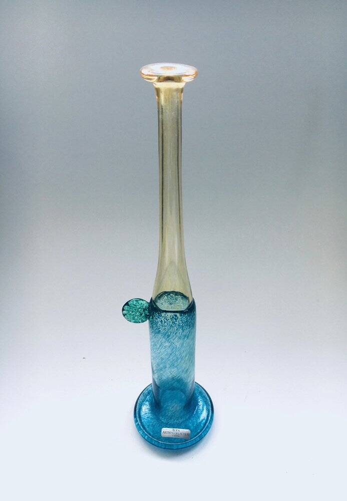 Boda Artist Collection Art Glass Vase by Bertil Vallien for Kosta Boda, Sweden, 1980s