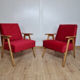 Paire de fauteuils by Tatra Nabytok