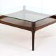 Table basse en palissandre du milieu du siècle 'Dokkum'