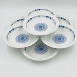 Set of 7 Pontesa soup plates