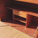 Secretary vintage foot compass veneer wood