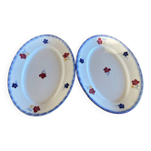 Oval dish from Digoin