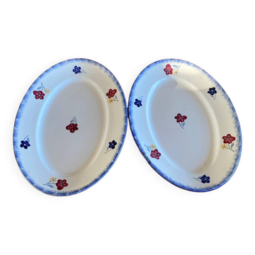 Oval dish from Digoin
