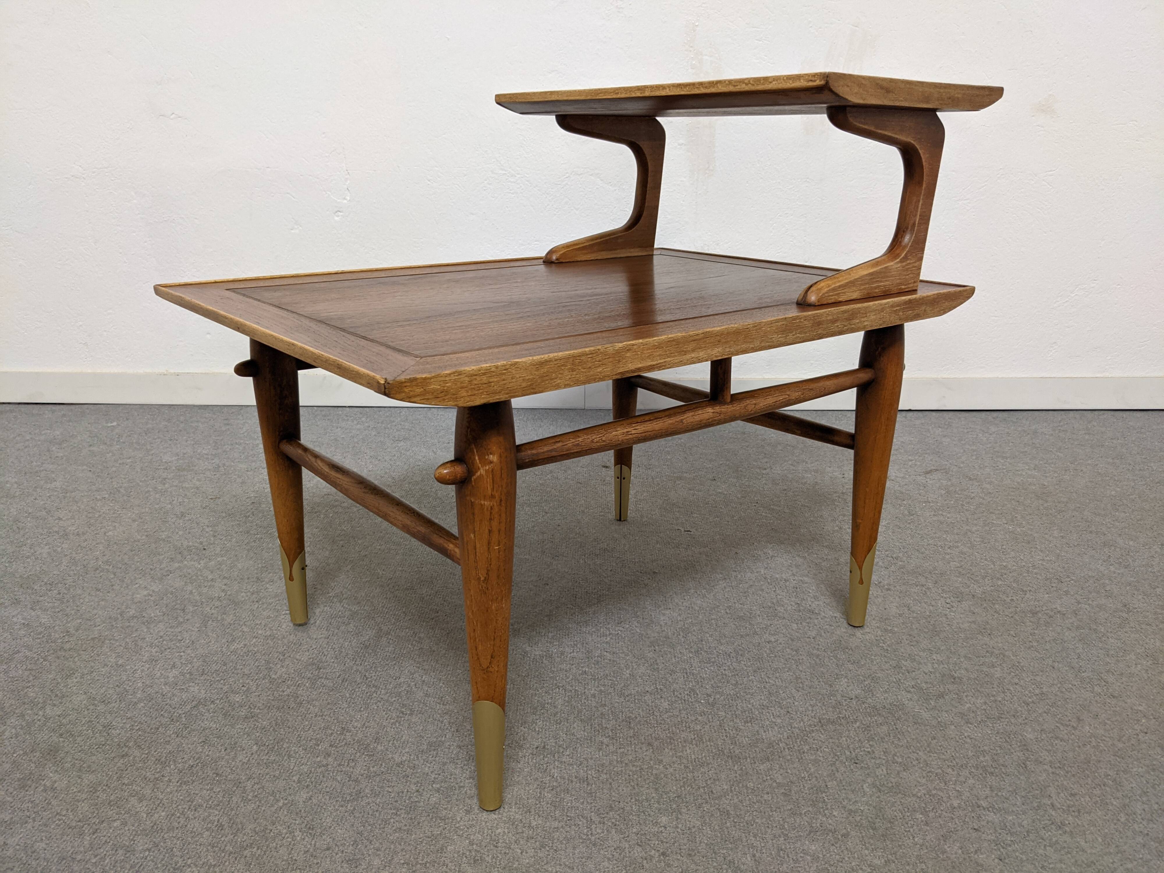 Modernist coffee or side table by Lane Furniture, USA circa 1950.