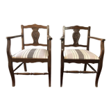Pair of antique armchairs