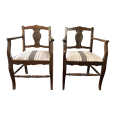 Pair of antique armchairs