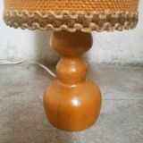 Vintage wooden lamp