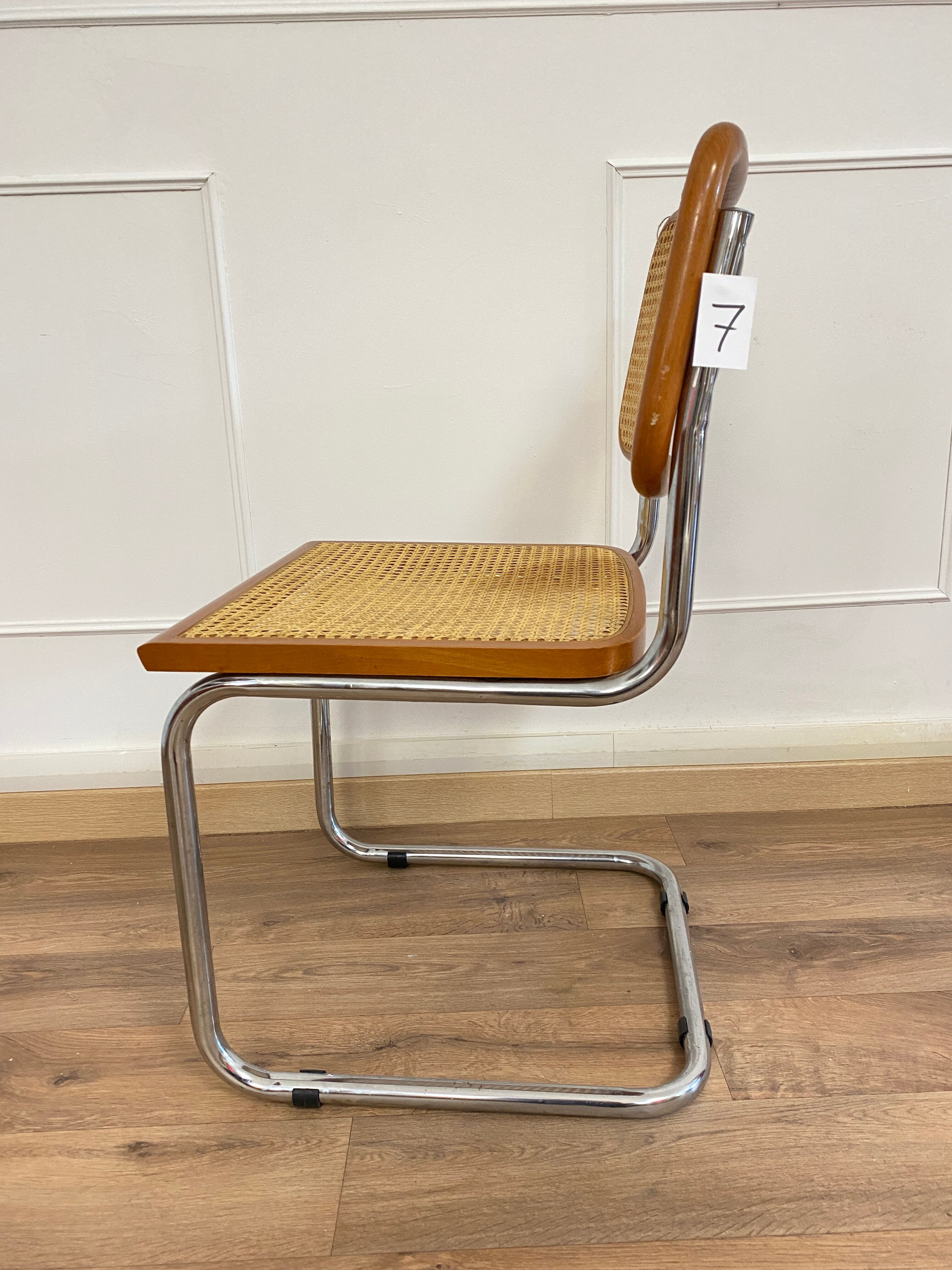 2 Cesca B32 chairs by Marcel Breuer