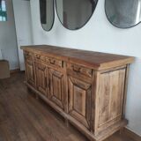 Solid wood sideboard