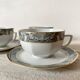 Large 80s model cups, marbled effect, Winterling Bavaria