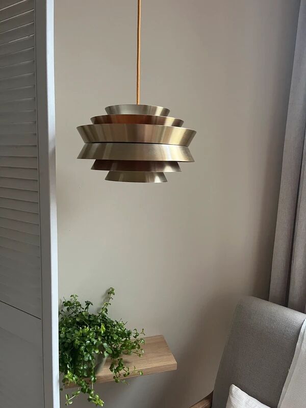 Vintage suspension Trava - Carl Thore - Swedish design lamp