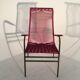 High back scoubidou armchair