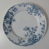 Iron earth 6 flat flower plates althaea