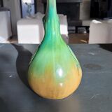 Zoomorphic pitcher pelican in flamed sandstone by gilbert menetier