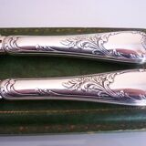 Service, covered to cut, leg christofle old model louis xv around 1900