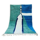 Handmade Moroccan Berber rug size 145 x 255 cm