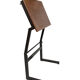 Bureau industriel des années 70 Pays-Bas Marko Galvanitas avec sa chaise