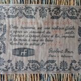 Ancienne Grande tapisserie Concert champêtre Robert Four Paris Aubusson