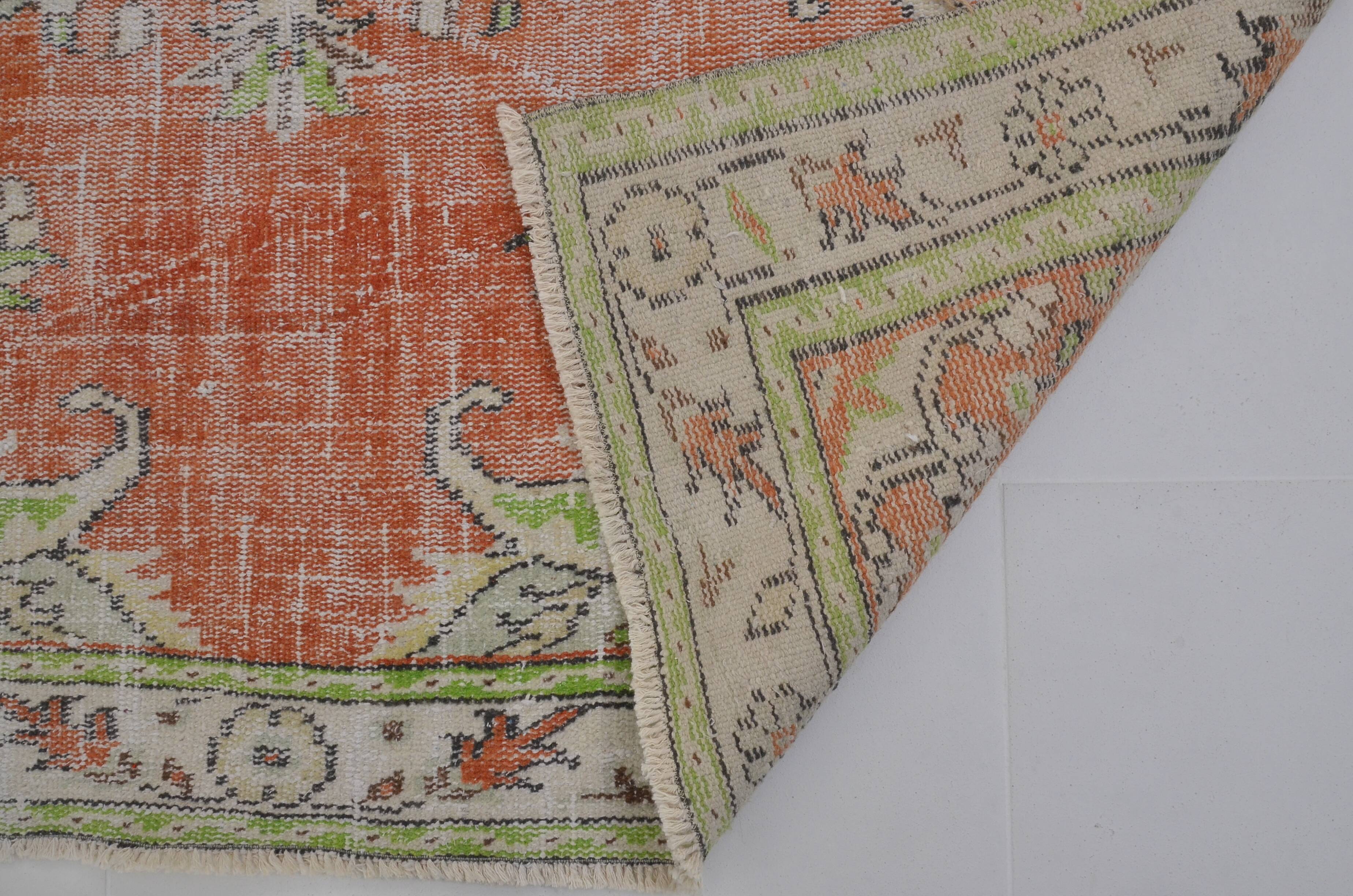 Tapis neutre coloré Oushak sku1315