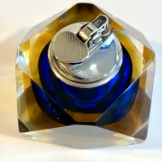 Vintage Murano Sommerso Table Lighter