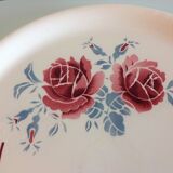 Pie dish décor Strasbourg faienceries of Badonvillers 50/60