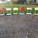 6 Vintage Formica Chairs