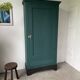 Green hosiery cabinet