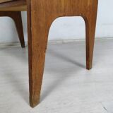 Vintage oak secretary shelf
