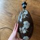 Large Koralcoa table lamp base, in ceramic