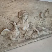 Plaster bas-relief of Venus