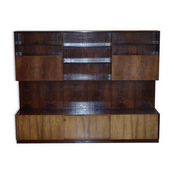 Danish Mid-Century Solid Wood Buffet Bar 1960