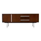 Dutch Minimalist Wenge Wooden Sideboard by Tijsseling 1970s