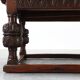 Large 17th‑Century Extendable Oak Dining Table, France