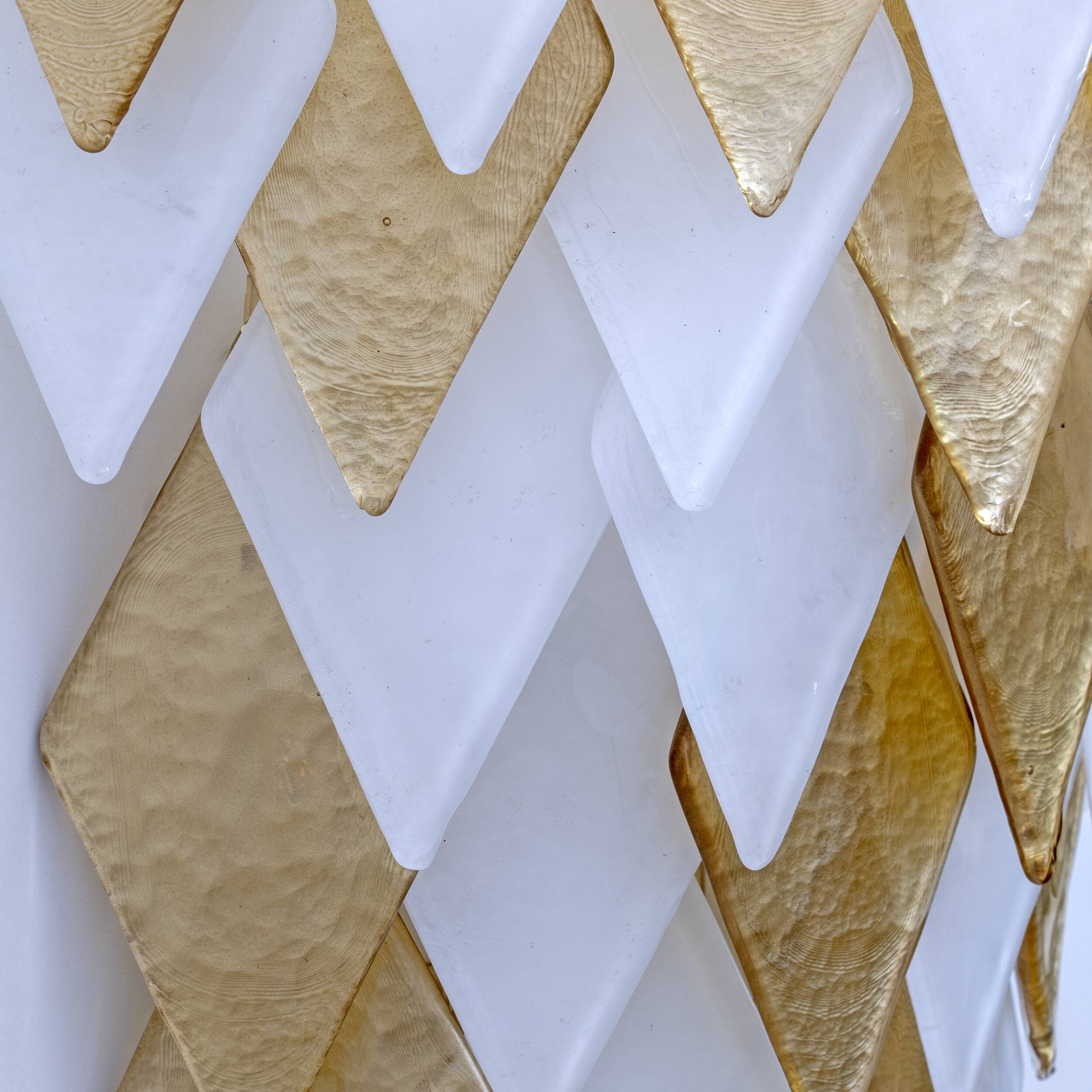 Pair of Modern Italian Murano Glass Sconces