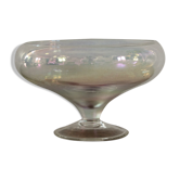 Ancienne coupe en verre irisé
