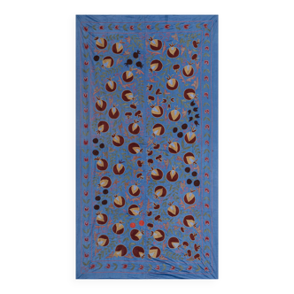 Tapis noué à la main, tapis turc vintage 104x187 cm