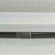 Vintage white glazed ceramic wall shelf