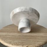 Marble pedestal dish