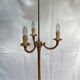 Tripod floor lamp in brass circa 1960s-1970s Dimension: height -168cm- width -38cm-