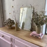 Very stung old bevelled mirror 39x60cm
