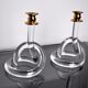 Pair of candle holder Dorothy Thorpe, lucite, 1970