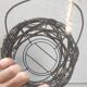 Rattan pendant light