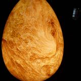 Lampe de table Candia papillon en verre Loetz