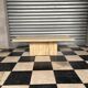 Vintage travertine coffee table
