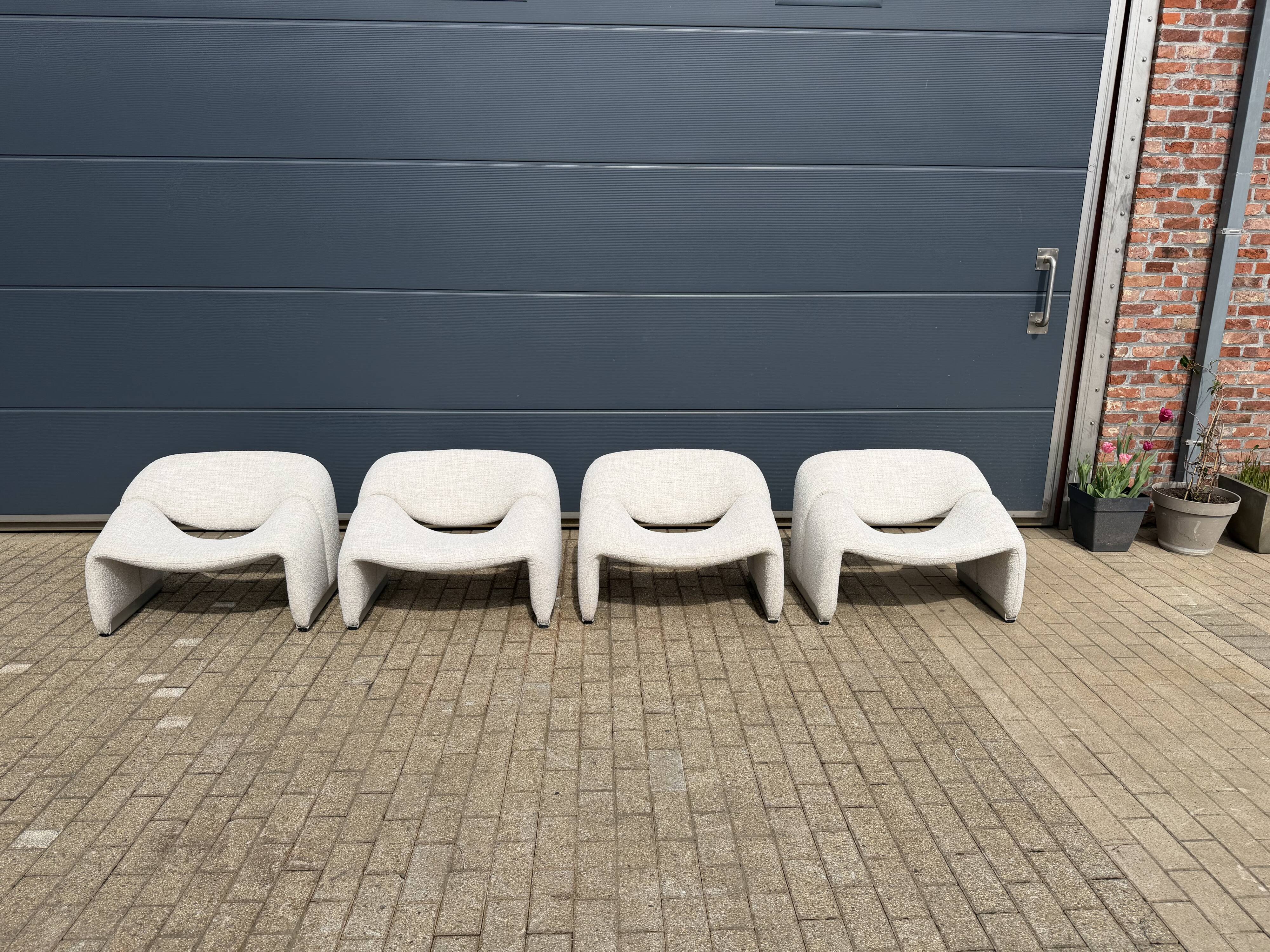 Artifort F598 Groovy armchairs in perfect condition!! Pierre Paulin